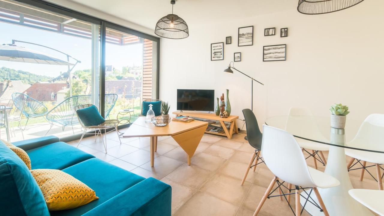 Open Sun Avec Jacuzzi Privatif Et Parking Prive Apartment Sarlat-la-Caneda Exterior photo